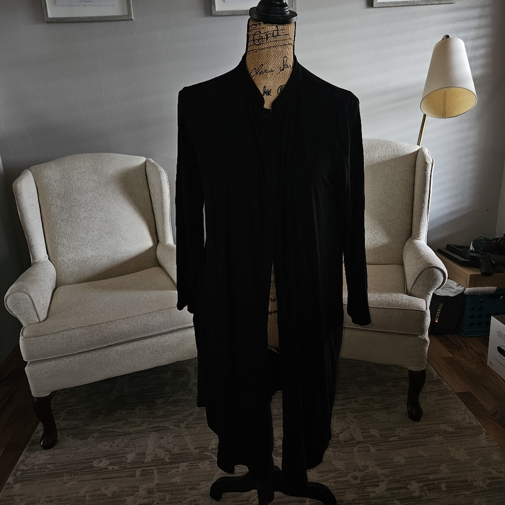 Eileen Fisher Mandarin Collar Dress
